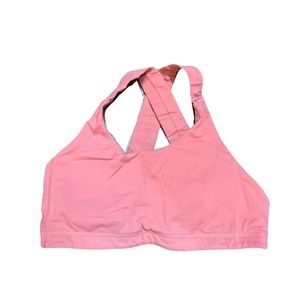 Coral lululemon cross back sports bra